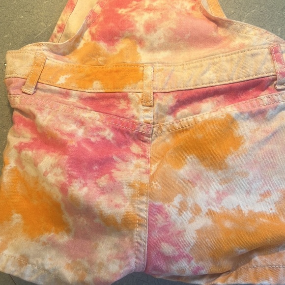 4/$15 the childrens place 3t shorts overalls pink - Picture 4 of 5